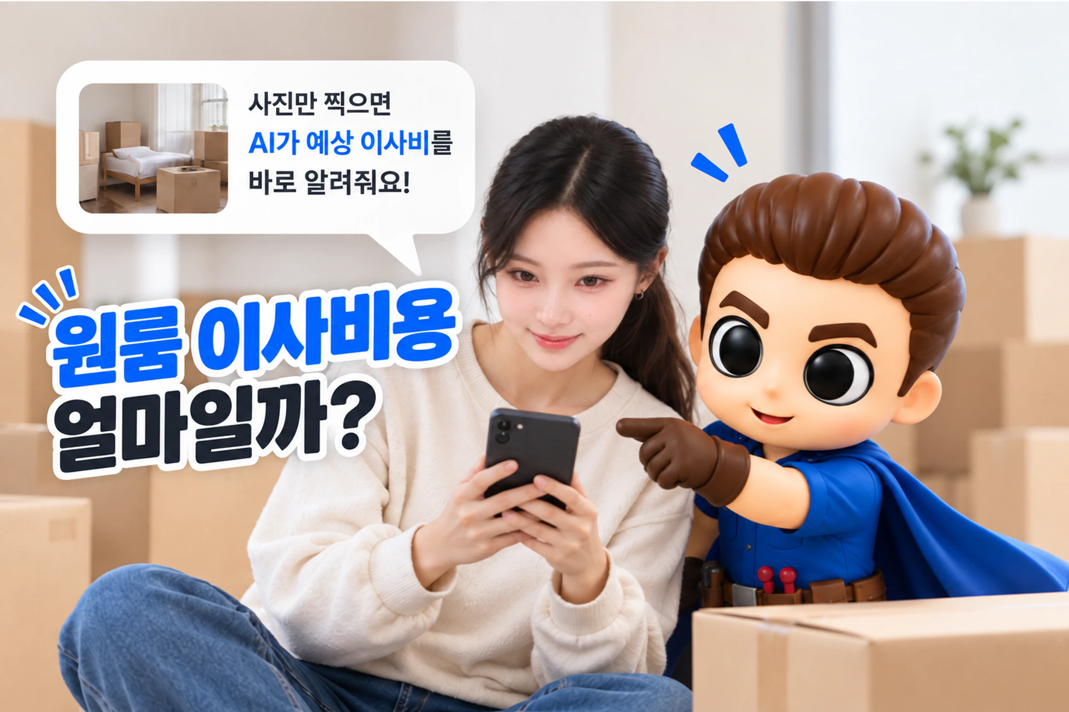 원룸 이사비용 얼마일까? 짐 양별 견적 예시 3가지와 추가요금 기준